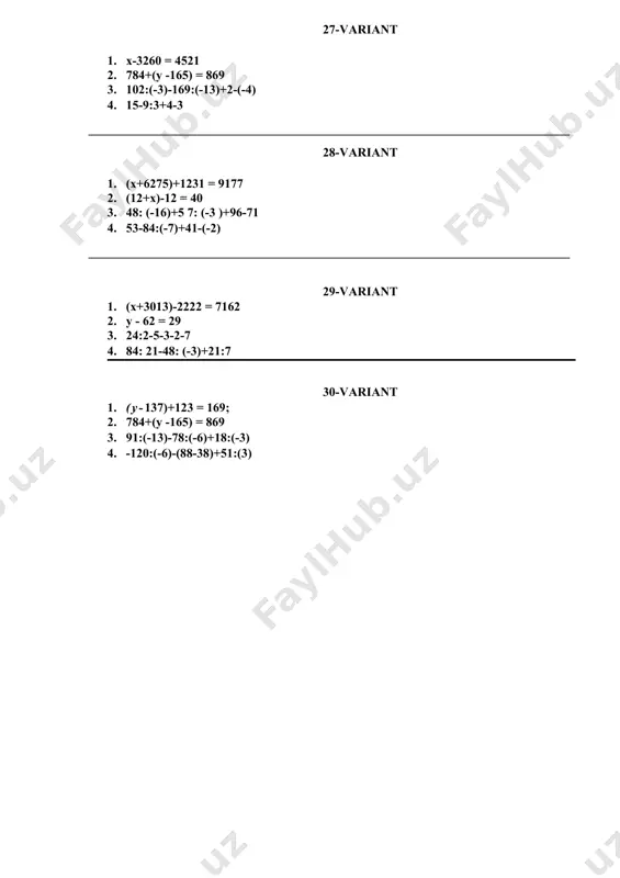 matematika misollar to'plami - Page 5