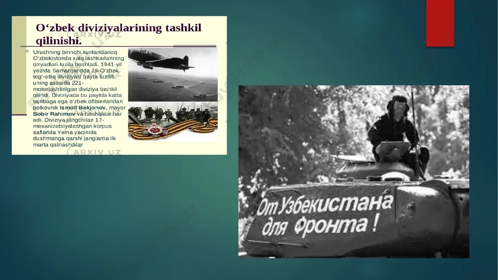 o‘zbekistonlik jangchilarning frontdagi jasorati - Page 4