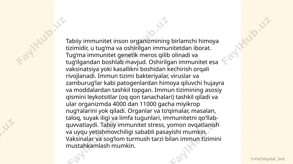 organizmning immun tizimi - Page 5