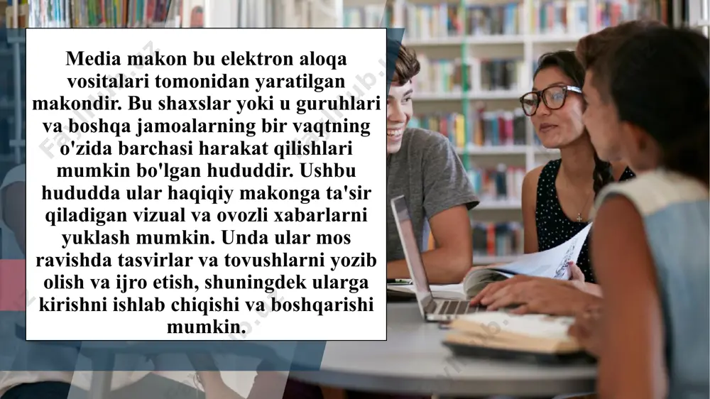 di. 2 miqdoriy tahlil ommaviy axborot vositalarining to'plashni (media monitoringi deb nomlanuvchi jarayon) va ushbu eslatmalar bo'yicha statistik ma'lumotlarni taqdim etishni o'z ichiga oladi. bu raqamlarga “kliplar soni” (biror sub’ekt yoki mavzu bo‘yicha eslatmalarning umumiy soni) tiraji (har bir nashr uchun tarqatilgan nusxalar soni), media segmentatsiyasi (media manbalarining taqsimoti), “ovoz ulushi” (qanday ko'pincha ob'ekt yoki mavzu o'z raqobatchilariga nisbatan eslatib o'tiladi) kabi ko'plab boshqalar. shu bilan birga, miqdoriy tahlil ba'zi kamchiliklarga ham ega, chunki statistika o'z-o'zidan boshqa narsalar qatorida kamchiliklar, noto'g'ri ma'lumotlar yoki hissiyotlarni hisobga olmaydi. shunday qilib, statistika sizga "to'liq ma'lumot" bera olmaydi. raqamlar va grafiklar har doim ham mazmunli kontekstni (yoki kontekstdagi ma'noni ) ta'minlay olmaydi va ular tomoshabinlarga ta'sirni to'liq aks ettira olmaydi. buning sababi shundaki, ma'lumotlar va ijtimoiy idrok o'rtasida har doim ham to'g'ridan-to'g'ri, aniq bog'liqlik mavjud emas. haftada 1000 marta tilga olinishi sizning xabarlaringiz ommaviy axborot vositalarida qiziqish uyg'otayotganini anglatishi mumkin, ammo siz bu xabarlar …