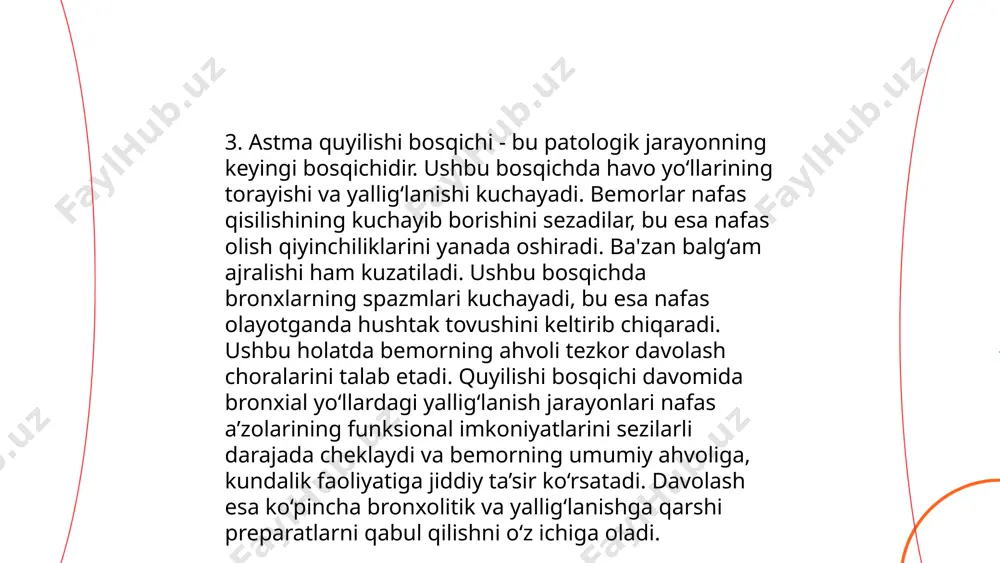 bronxial astma kasalligini kechish bosqichlari - Page 5