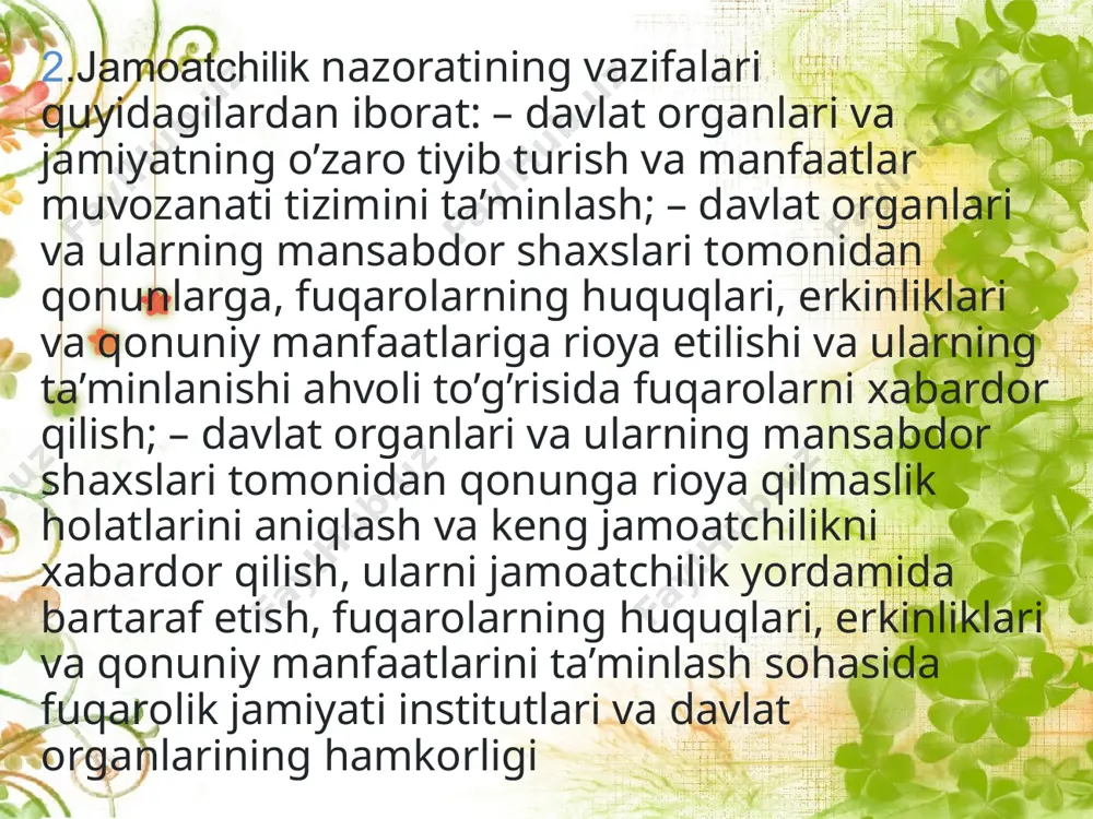 jamoatchilik nazorati va davlat organlari faoliyatining ochiqligi - Page 5