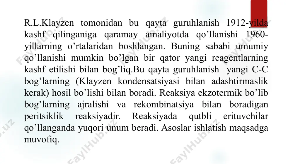 klayzen qayta guruhlanishi - Page 4