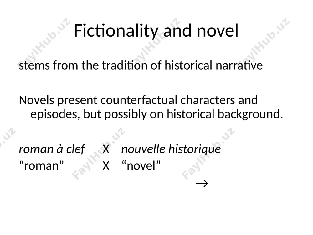 literary genres novel - Page 3