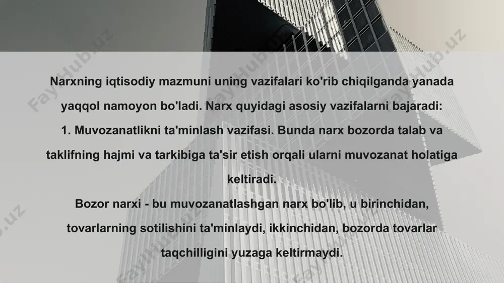 narxning mohiyati va shakllanish xususiyatlari - Page 5
