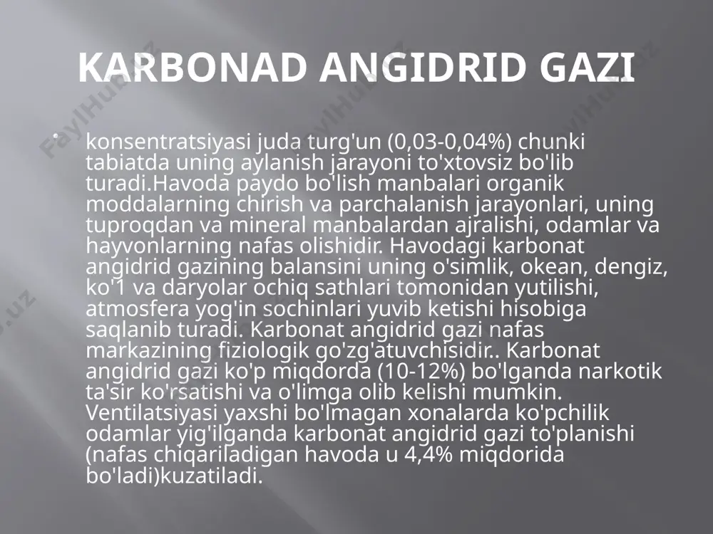 atmosfera havosining kimyoviy tarkibi va gigiyenik ahamiyati - Page 5