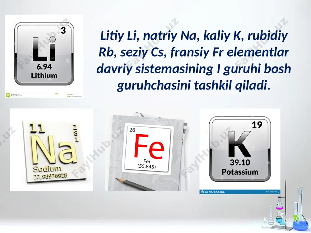 ishqoriy metallar - Page 3