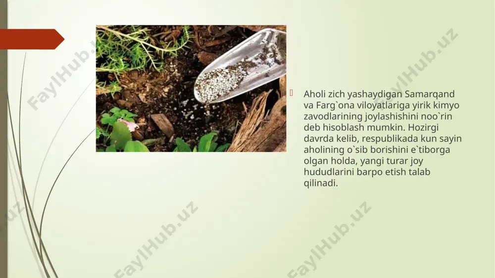 tabiatni qanday muhofaza qilishga bog‟liq bo‟lib qoldi. bunday deyilishida juda katta ma‟no, tarixiy zaruriyat, ob‟yektiv ehtiyoj bor. chunki ekologik muammo zamirida alohida xalqlar millatlar va mintaqlarnigina emas balki butun insoniyatning kelajak taqdiri yotibdi. global iqlim o’zgarishlariga asosiy sabablar iqlim o'zgarishi nima? avvalo, iqlim o'zgarishi deganda nimani nazarda tutayotganimizni so'rashimiz kerak. iqlim o'zgarishi bo'yicha hukumatlararo panel iqlim o'zgarishini quyidagicha ta'riflaydi: "o'rtacha va/yoki xususiyatlarining o'zgaruvchanligi bilan aniqlanishi mumkin bo'lgan va uzoq vaqt davomida, odatda o'nlab yillar yoki undan ko'proq davom etadigan iqlim o'zgarishi. " iqlim o'zgarishining sabablari har qanday kombinatsiya bo'lishi mumkin: iqlim tizimining turli tarkibiy qismlari, masalan, atmosfera va okean kabi, iqlim sharoitida harorat yoki yog'ingarchilik kabi o'zgarishlarga olib keladigan iqlim tizimining ichki o'zgaruvchanligi. ushbu ichki boshqariladigan o'zgarishlar odatda o'nlab yillar davomida yoki undan ko'proq qisqaroq o'zgarishlar, masalan, el nino bilan bog'liq bo'lganlar iqlim o'zgarishiga emas, balki iqlim o'zgaruvchanligi qatoriga kiradi. global iqlim o'zgarishi: inson ta'siri -- kimyo global iqlim o'zgartirish …
