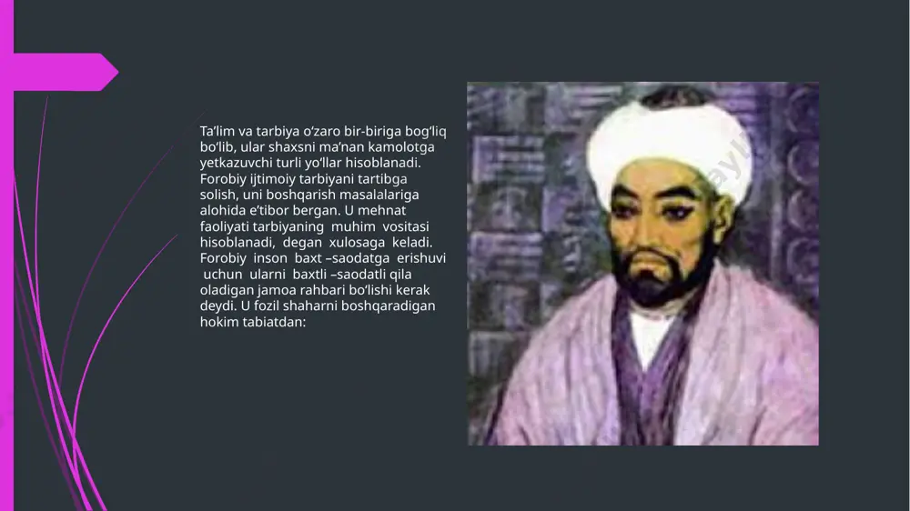 ini tushunib yetgandilar. jadidchilik mohiyat eʼtibori bilan avvalo siyosiy harakat edi. uning shakllanish va magʻlubiyatga uchrash davrlari boʻlib, ularni shartli ravishda toʻrtga boʻlish mumkin. turkiston, buxoro va xiva hududida bu davrlar 1895–1905; 1906–1916; 1917–1920; 1921–1929-yillarni oʻz ichiga oladi. birinchi davrda turkistonda podsho rossiyasining mustahkam oʻrnashib olishi kuzatiladi. u oʻz siyosiy agentlari (vakillari) yordamida mahalliy xon va amir vakolatlarini cheklabgina qolmay, ularni qoʻgʻirchoqqa aylantirib, rus va gʻarb sarmoyadorlarining ishlashi va yashashi uchun sharoit yaratadi, turli kompaniyalar, aksiyadorlik jamiyatlari manfaatini koʻzlaydi. ayni chogʻda mahalliy aholining talab va ehtiyojlari nazarga olinmay qoʻyildi, diniy eʼtiqodlari, urf-odatlari bilan hisoblashmaslik, ularni mensimaslik kuchaydi. g’oya va maqsadari jadidchilikning asosiy gʻoya va maqsadlari quyidagilar edi: turkistonni oʻrta asrlarga xos qoloqlik va diniy xurofotdan ozod etish shariatni isloh qilish xalqqa maʼrifat tarqatish turkistonda muxtoriyat hukumatini barpo etish uchun kurash buxoro va xivada konstitutsiyaviy monarxiya va parlament keyinchalik demokratik respublika tuzumini oʻrnatish orqali ozod va farovon jamiyat qurish barqaror milliy …