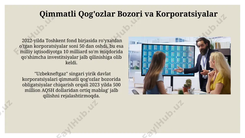 moliyaviy bozorda korporatsiya - Page 5