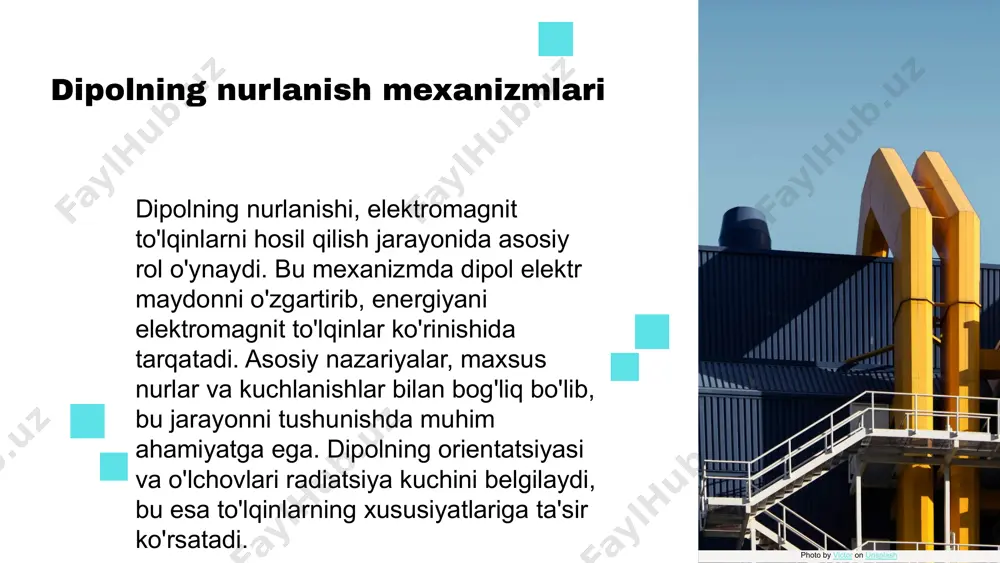 qisi orasidagi masofani bildiradi, chastota esa to‘lqinning bir soniyada qancha marta takrorlanishini ko‘rsatadi. tezlik esa to‘lqinning tarqalish tezligini bildiradi. ushbu xususiyatlar o‘rtasidagi bog‘liqlikni quyidagi formula orqali ifodalash mumkin: v = f * λ, bu yerda v - tezlik, f - chastota, λ - uzunlik. misol sifatida, radio to‘lqinlari va yorug‘lik to‘lqinlari, shuningdek, ularning real hayotdagi qo‘llanishlari haqida ham so‘z yuritish mumkin. grafik sifatida to‘lqin uzunligi va chastota o‘rtasidagi bog‘liqlikni ko‘rsatuvchi diagramma kiritilishi mumkin. photo by victor on unsplash to‘lqin tezligi va energiya to‘lqin tezligi quyidagi formula bilan ifodalanadi: v = fλ, bunda v - to‘lqin tezligi, f - chastota, λ - to‘lqin uzunligi. ushbu formula yordamida to‘lqin tezligini aniqlash mumkin, bu esa fizik jarayonlarni tushunishga yordam beradi. masalan, agar chastota 5 hz va uzunlik 2 m bo‘lsa, tezlik 10 m/s bo‘ladi. energiya va chastota o‘rtasidagi munosabat e = hf formulasi bilan ifodalanadi. bu yerda e - energiya, h - planck …