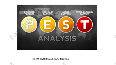 pest tahlil omillari — PPTX