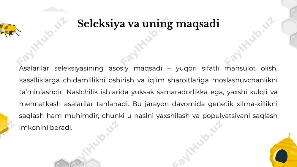 asalarilar seleksiyasi bilan tanishish - Page 4