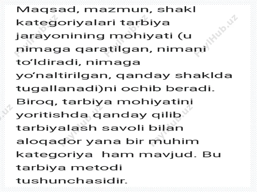 a'zamjonova sarvinozning tarbiya fanidan tayyorlagan taqdimot - Page 4