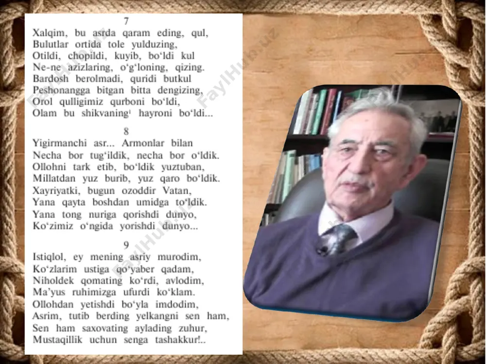 mustaqillik davri she’riyatidan namunalar 11 - sinf - Page 3