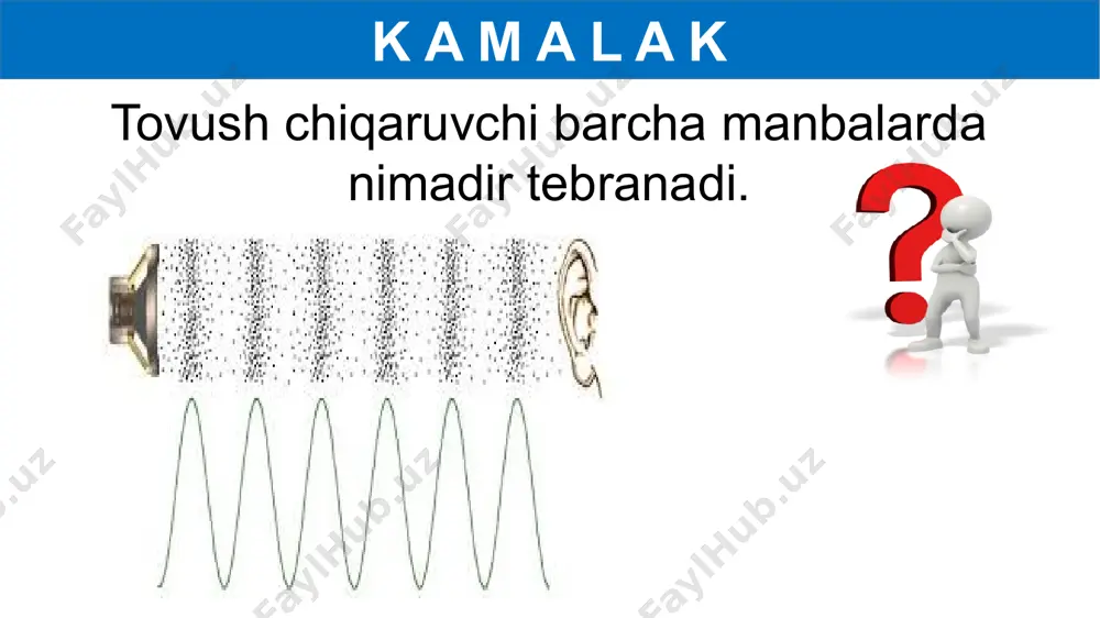 tovush manbalari va uni qabul qilgichlar - Page 5