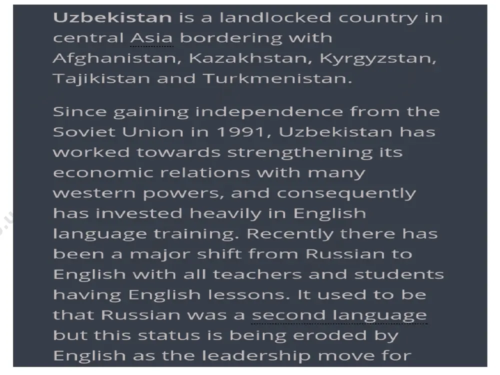 the english language in uzbekistan and kindergartens - Page 3