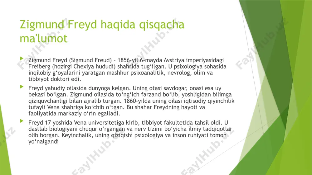 zigmund freydning klassik psixoanalizi - Page 3