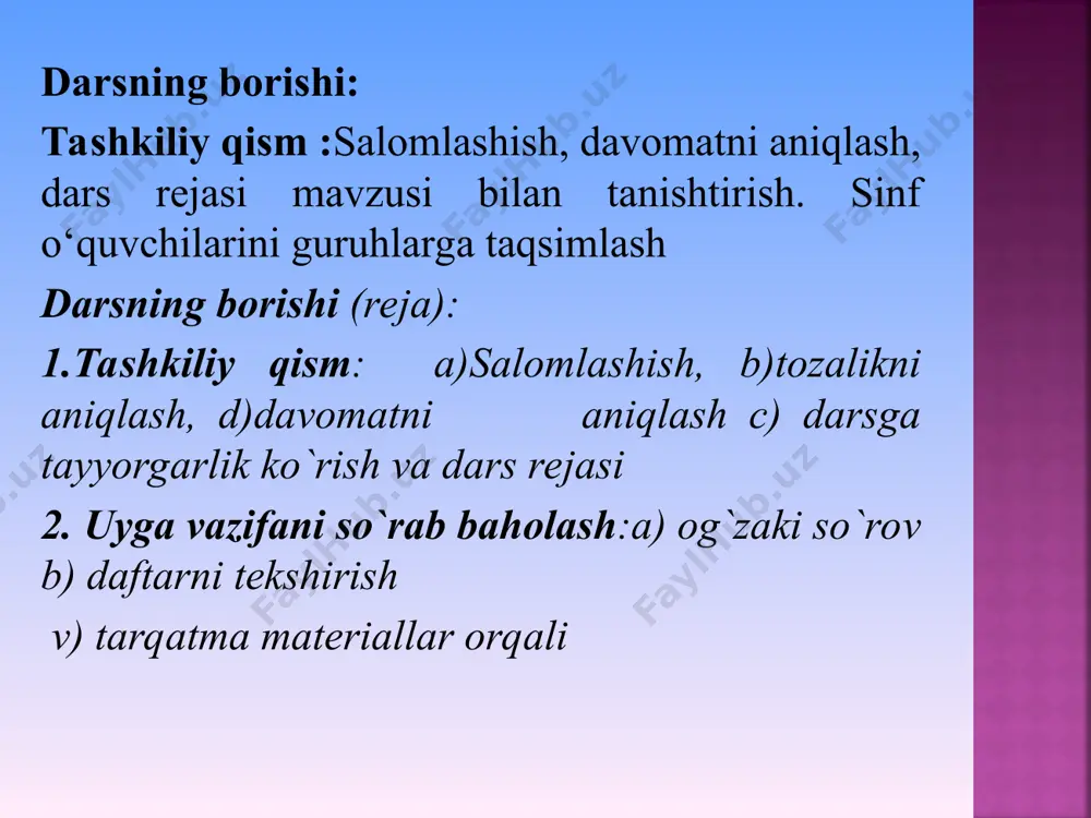 "to'qimalar, organlar va organlar sistemasi" - Page 5