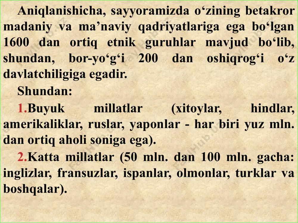 kur yirik tadbirda islom karimov ishtirok etgan va nutq sо‘zlagan. ana shunda mamlakat sobiq rahbari qо‘shni afg’oniston muammosiga konstruktiv yondashish kerakligini ta’kidlab, о‘z fikrlarini bildirgandi. bmt 48-sessiyasi 3. 2000-yilda bmt bosh assambleyasining “mingyillik sammiti”da yangi mingyillikning ilk davrida tashkil etilgan maxsus yig’ilishda islom karimov xalqaro terrorizm va narkobiznes bilan bog’liq muammolarni hal etish, mintaqaviy xavfsizlik, jumladan, markaziy osiyo mintaqasida barqarorlik va xavfsizlikni ta’minlash, jahon xavfsizligi tizimini takomillashtirish, bmt faoliyati va tarkibiy tizimini isloh qilishga taalluqli takliflar bilan chiqdi. 4. 2010-yilda bmt bosh assambleyasining mingyillik rivojlanish maqsadlariga bag’ishlangan yalpi majlisida davlatimiz rahbari mintaqada xavfsizlik va barqarorlikni hamda izchil taraqqiyotni ta’minlash, atrof-muhitni muhofaza qilish masalalari ustuvor vazifalardan ekanini alohida ta’kidladi. 5. o‘zbekiston respublikasi prezidenti shavkat mirziyoyev 2017-yil 19-sentyabr kuni bmt bosh assambleyasining 72-sessiyasida nutq sо‘zladi. nutqida dunyoning turli mintaqalarida yuz berayotgan muammolar haqida fikr yuritdi va ularni hal etish bо‘yicha qator takliflarni ilgari surdi. 2018-yil mart oyida poytaxtimizda afg’oniston bо‘yicha yuqori darajadagi …