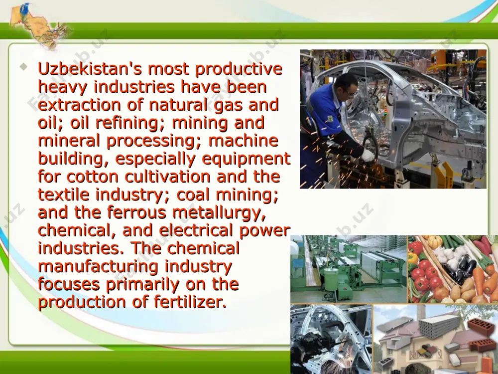 industry and agriculture of uzbekistan - Page 3