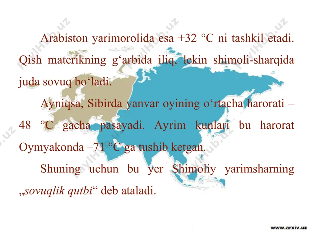 yevrosiyo iqlimi 6-sinf - Page 4