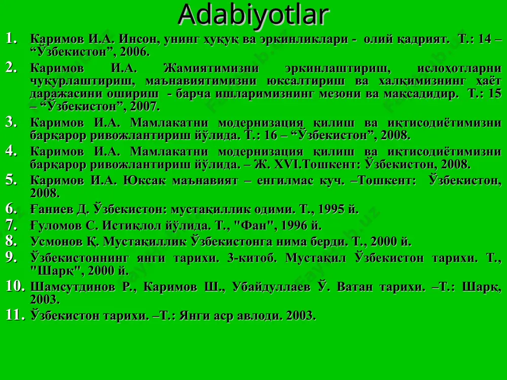 o‘zbekiston va jahon hamjamiyati. - Page 2
