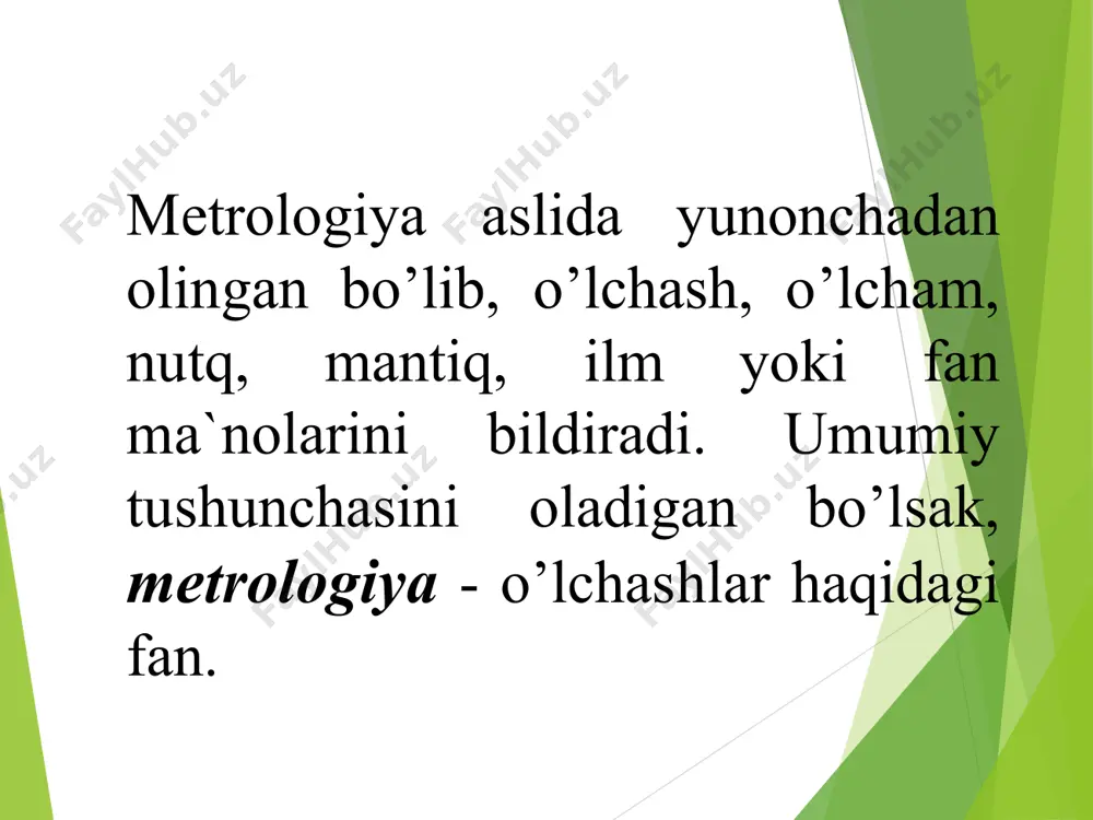 metroligik taminot va o'lchash - Page 4
