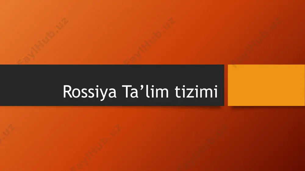 an tashqari, ta'lim tuzilmasiga umumiy ta'lim kiradi. rossiya qonunlariga muvofiq, u bir necha bosqichlarga bo'linadi va umumiy boshlang'ich ta'limni, umumiy umumiy ta'limni va to'liq umumta'limni o'z ichiga oladi. boshlang'ich ta'limga erishish uchun bola olti yoki etti yoshga to'lishi kerak. ota-onalar uni maktab, litsey yoki gimnaziyaga yuborishlari mumkin. boshlang'ich maktabda o'qiyotganda, bola o'qish, yozish, matematika, rus tili va boshqa mavzularda asosiy bilimlarni olish huquqiga ega. boshlang'ich maktabni tugatgandan so'ng, olti yoshida bolalar o'rta maktabga kiradilar. o'rta maktabda ta'lim besh yil davomida amalga oshiriladi. to'qqizinchi sinf tugaganidan keyin talaba umumiy o'rta ma'lumotga ega bo'lishi kerak. ushbu sertifikat bilan u maktab, gimnaziya yoki litseyning 10-sinfiga qabul qilish uchun ariza berishi mumkin. shuningdek, talaba hujjatlarni olish va texnik maktab, kollej yoki kollejga kirish huquqiga ega. umumiy ta'limning so'nggi bosqichi to'liq umumta'limdir. ikki yil davom etadi va bitiruvdan so'ng talabalar yakuniy imtihonlarni topshirishadi va to'liq o'rta ma'lumotga ega bo'lgan sertifikatlarga ega bo'lishadi. kasbiy ta’lim keyinchalik, …