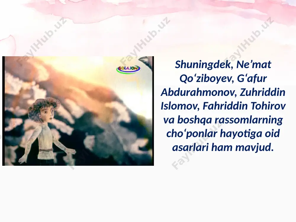«cho‘pon bola» mavzusida haykal ishlash. 4- sinf - Page 4