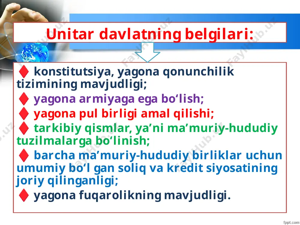 davlatning tuzilish shakli 8-sinf - Page 4