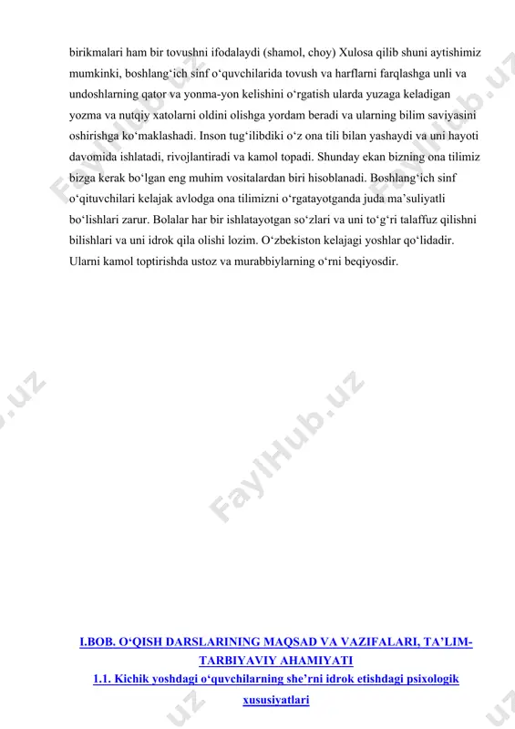 oppoq bo’lib tovlanishiga, ko’zlarni qamashtirishiga ishoradir. ushbu she’rni o’rganish darsi dastlab o’quvchilarning qish fasli haqidagi tushunchalarini aniqlashdan boshlanadi. qishning o’ziga xos belgilari, qishda o’ynaladigan o’yinlar, qish manzarasi yuzasidan savoljavob o’tkaziladi. o’quvchilarning qish faslida sovuq bo’lishi tufayli ayrim qushlarning o’lkamizni tark etib janubga uchib ketishlari, qishda sovuqqa mos issiq kiyimlarning kiyilishi haqidagi tushunchalari aniqlashtirilib, to’ldiriladi. shundan so’ng o’qituvchi she’rni ifodali o’qiydi. quyida she`riy asarni o`rganish bosqichlarini bir she`r misolida yoritishga harakat qilamiz she`riy asarni o`rganishni quyidagi kabi bosqichlarda tashkil etish mumkin: 1. she’r matni tahlilidan oldin o`quvchilarni she`rni o`qish va tushunishga tayyorlovchi, ularni fikrlashga undovchi metodik ishlar amalga oshiriladi. bunda she`r mavzusiga bilan aloqador topishmoqlardan, afsonalardan foydalanish bir usul sifatida qo`llanishi mumkin: oppoqqina dasturxon er yuzini qoplagan. (qor) bostirdim ikki tovuq, biri issiq, biri sovuq. (yoz, qish) yoki qor haqidagi afsonalardan hikoyalab berish mumkin: qadimda osmondan un yog`ilar ekan. odamlar o’z ehtiyojlariga yarashasini olib, uylariga olib kirar ekan. qishloqda bir ochko’z …