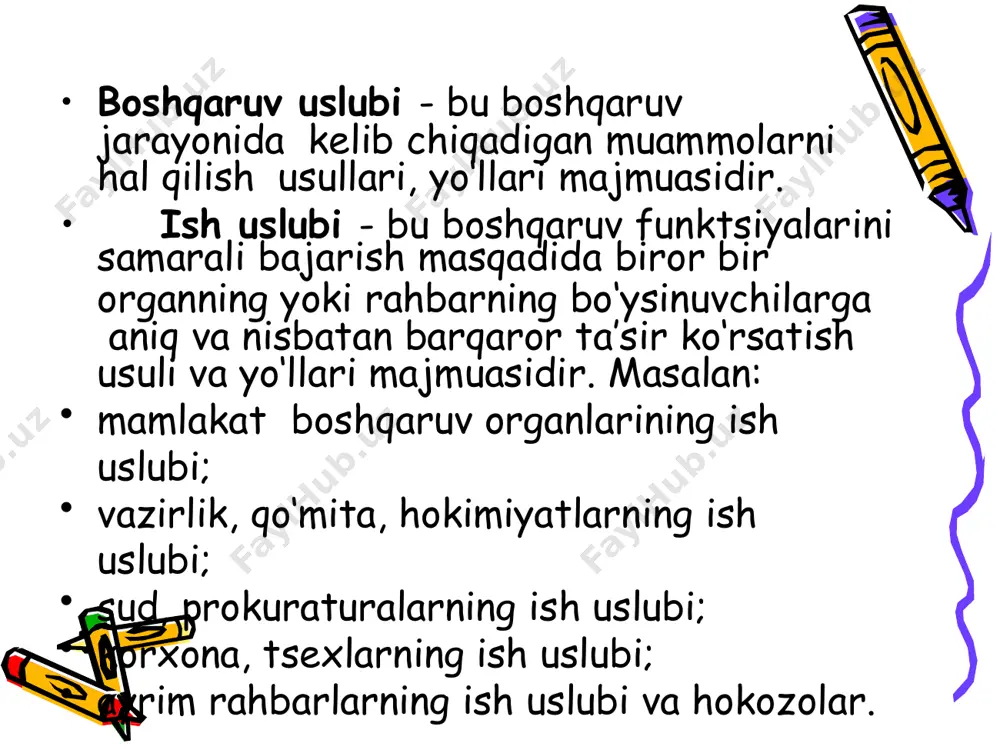menejerlik asoslari va vazifalari - Page 5