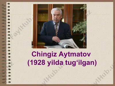 chingiz aytmatov — PPT