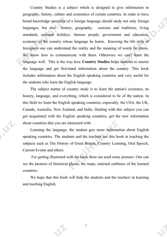 ____ compilers: saparova mohira, arabova gulsanam deputy of faculty: xudayberganov sirojiddin reviewers: doctor of philological sciences, professor candidate of pedagogical sciences f.a.radjapova lecture 1 geographical position of the uk i. territory and climate 1.1 climate of the uk 1.2 vegetation and wild life ii. population and major cities 2.1 people. 2.2 ancestry. 2.3 the largest cities 2.4 language iii. rivers and mountains 3.1 rivers and lakes iv. england 4.1 the land 4.2 climate 4.3 natural resources 4.4 plants and animals 4.5 population 4.6 london v. wales 5.1 land and resources 5.2 plants and animals 5.3 climate 5.4 natural resources 5.5 population 5.6 principal cities vi. scotland 6.1 the land 6.2 physiographic regions 6.3 rivers and lakes 6.4 climate 6.5 plant and animal life 6.6 natural resources 6.7 population vi. northern ireland. 7.1 land and resources 7.2 climate 7.3 natural resources 7.4 plants and animals 7.5 population 7.6 interesting facts: i. …