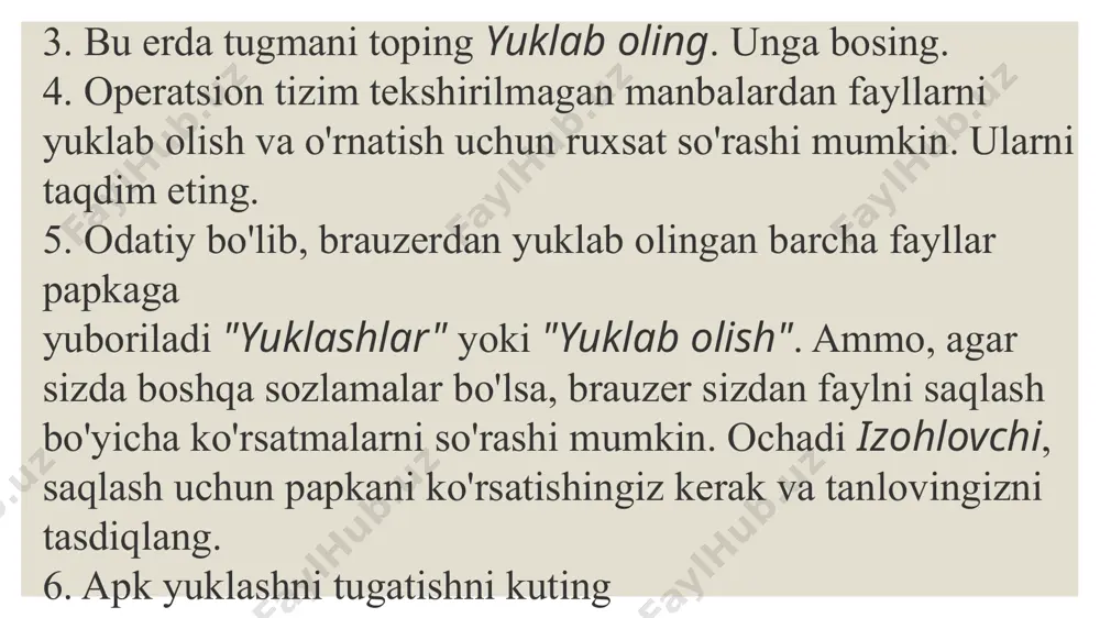 android ilovalarining kompilyatsiyasini o'rnatish - Page 5