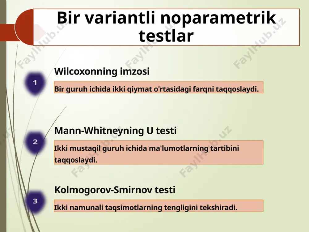 noparametrik metodlar haqida - Page 5