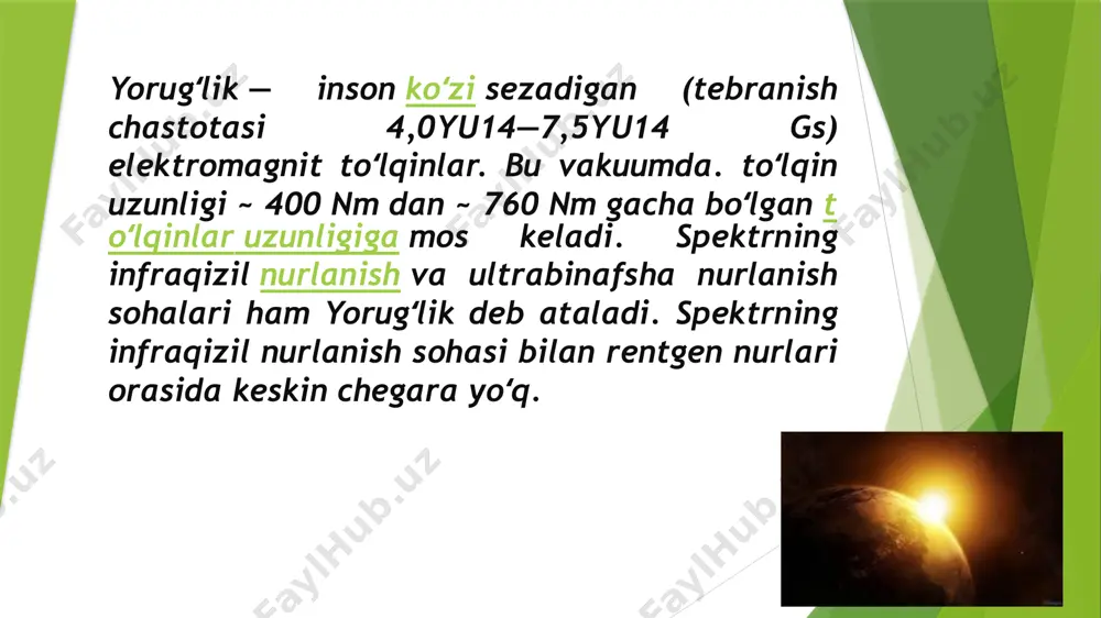 elektromagnit to’lqinlarning muhit bilan o’zaro ta’siri. yorug’lik dispersiyasi - Page 2