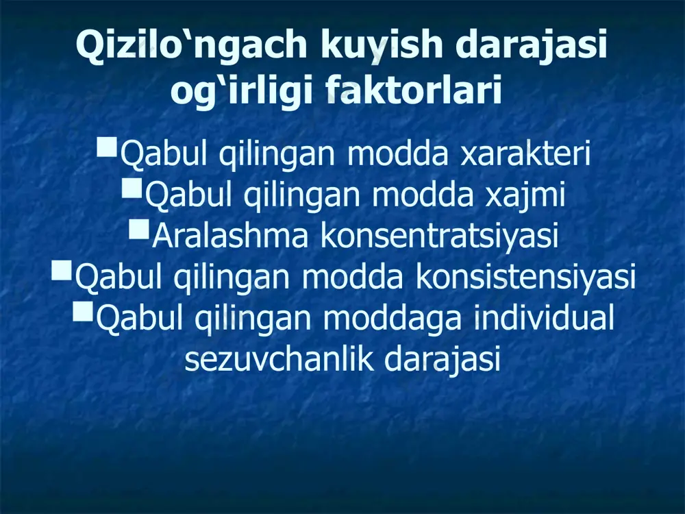 qizilo‘ngach kuyiuvchi moddalar - Page 4