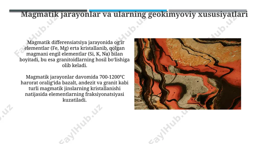 endogen va ekzogen jarayonlar geokimyosi - Page 5
