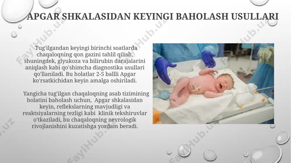 yangi tug'ilgan chaqaloqlarni apgar shkalasida baholash - Page 5