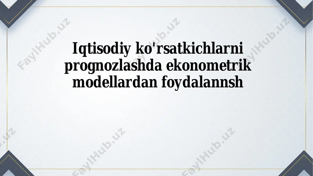 lami sifatida u ma'lum bir mamlakatning iqtisodiy sog'lig'ining to'liq ko'rsatkichlari kartasi sifatida ishlaydi. yaim odatda yillik asosda hisoblansa-da, ba'zan u har chorakda ham hisoblanadi. https://www.investopedia.com/terms/b/business-activities.asp https://www.investopedia.com/terms/s/sector.asp sanoat, insoniyatning hayoti boyicha ahamiyatli sohalardan biridir. bu sohada yaratilgan ish o‘rinlari, o‘zaro aloqalar va xizmat ko‘rsatish tizimlari orqali insonlar hayotini yaxshilashadi. sanoat sektori, mamlakatlarning ijtimoiy-iqtisodiy rivojlanishida muhim o‘rni tutadi. bu sohada ishlayotgan odamlar, yangi mahsulotlar va xizmatlar yaratish orqali davlat iqtisodiyasiga o‘z hissasini qo‘shadi. sanoatning yuritilishi, yangi texnologiyalar va innovatsion hodisalar keng tarqalishi bilan birga, sodda ixtisoslashgan mehnatkashlar va sifatli mahsulotlar tayyorlab chiqarish imkonini beradi. bu esa mamlakatlarning eksport potensialini kengaytirishi hamda xalqaro bozorlarda muvaffaqiyatli ishlashga imkon yaratadi. jumladan, sanoat sektori insoniyatning hayoti uchun muhim rolini o‘ynaydi. ushbu sohadagi yutuqlar, ekonomik rivojlanishni kengaytirishi bilan birga, ekologik holatlarni yaxshilashga ham ko‘mak beradi. • quyidagi jadvalda mamlakatimizning 2000-yildan 2021-yilgacha bo’lgan oraliqdagi sanoat va yaim ko’rsatkichlarini (1-rasm) ko’rishingiz mumkin: • 1-rasm stat.uz saytidan olingan ma’lumotlar(mlrd hisobida) …