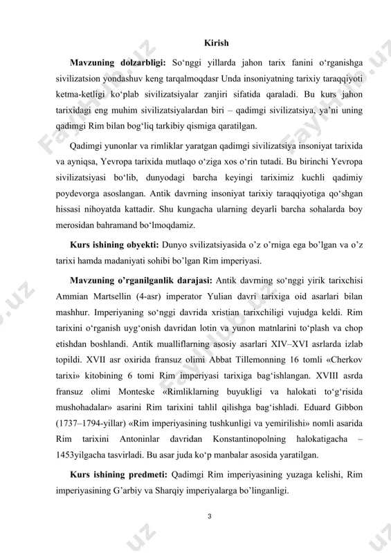 uksalishi, uning boshqa davlatlarni bosib olishi bilan faqat rimliklarga tegishli bo‘lgan bu qonun qoidalar talabga javob bermay qo‘ydi. buning ustiga nafakat rimda, shuningdek, yevropa mamlakatlarida ham tovar-pul munosabatlarining jadal rivojlanishi, birinchi galda, turli davlatlar fuqarolari o‘rtasidagi mulkiy, savdo-sotiq munosabatlariga tegishli qoidalarni qayta ko‘rib chiqishni talab qilardi. bu yangi rim huquqi tarkibida xalqlar huquqi tizimining paydo bo‘lishiga olib keldi. ushbu huquq rimliklar va rimlik bo‘lmagan shaxslar o‘rtasidagi munosabatlarga tatbiq qilindi, rim xususiy huquqi xususiy mulkchilikka asoslangan jamiyatning mumtoz huquqi hisoblangan. qadimgi rimliklarning tili – lotin tili xalqaro muloqotning universal vositasi bo‘lgan va yangi tillar: ingliz, fransuz, ispan va boshqa yevropa tillarining lug‘at boyligiga katta ta’sir ko‘rsatgan. qadimgi rim xuquq tizimi – “rim huquqi” deyarli barcha zamonaviy huquqiy tizimlarning asosini tashkil etgan. unda mulkiy munosabatlar, ashyoviy huquqlar, turli bitimlar, shartnomaga asoslangan va asoslanmagan majburiyatlar, meros huquqi va boshqa masalalarga oid qoidalar mukammal ishlab chiqilgan. [footnoteref:1] [1: https://tarix.sinaps.uz/hodisa/rim-respublikasining-qulashi/] tarix fani rivoji yilning muhim …