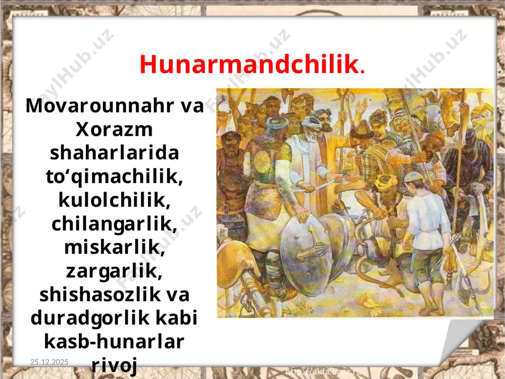 somoniylar davrida ijtimoiy iqtisodiy hayot. 7 - sinf - Page 5