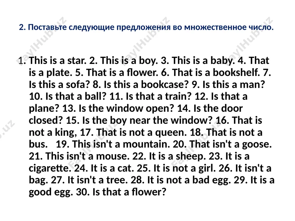 plurals (множественное число) - Page 3