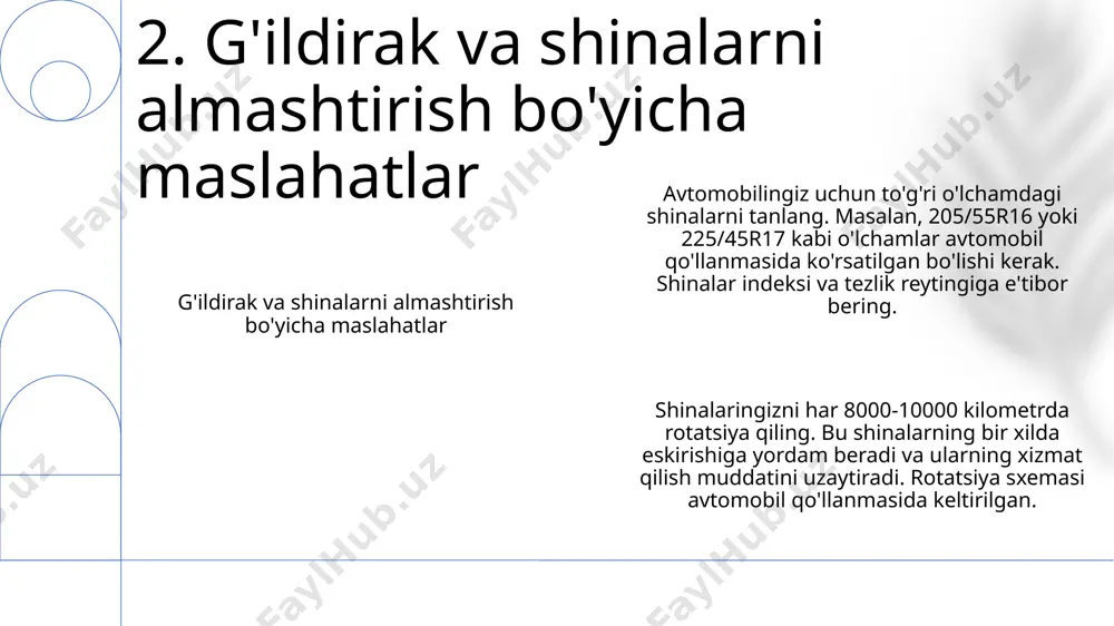 g'ildiraklar va shinalar - Page 4