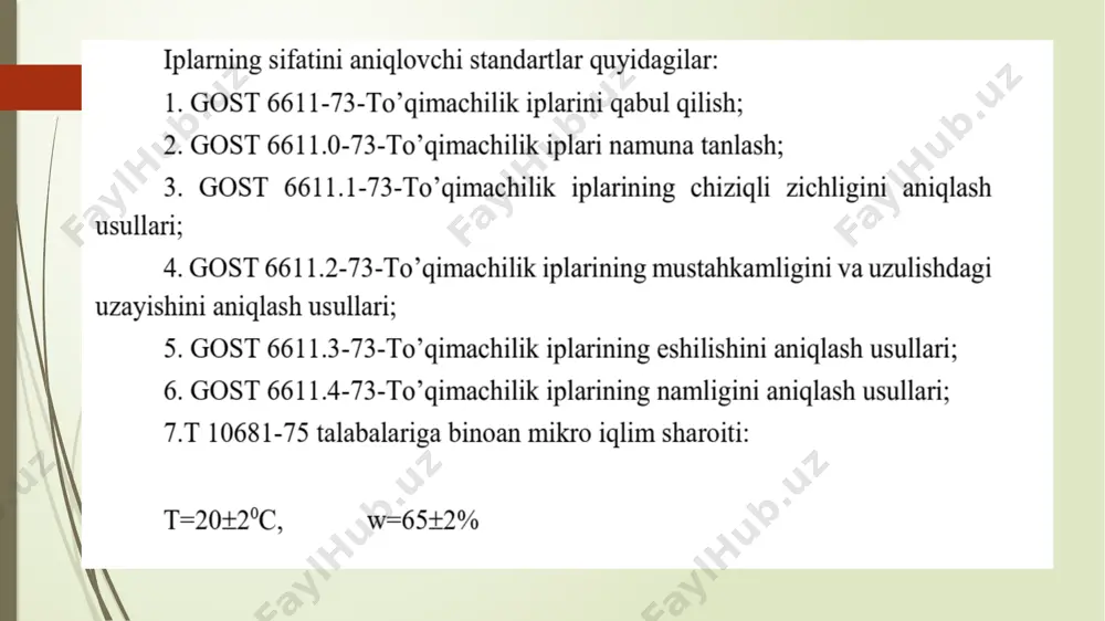 to’qimachilik mahsulotlari (iplari) sertifikati - Page 2