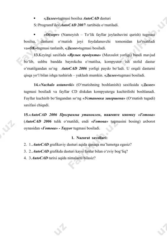autocad dasturi - Page 4