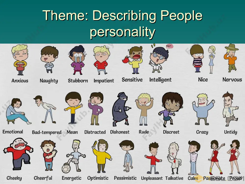 presentation on describing people personality - Page 2
