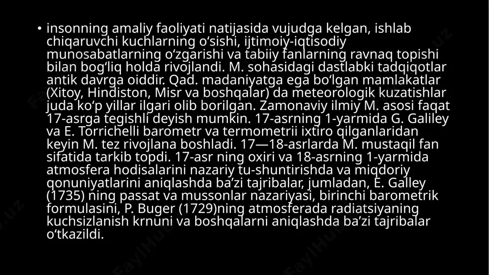 meteorologik õlchov tizimlaridan foydalanish - Page 5